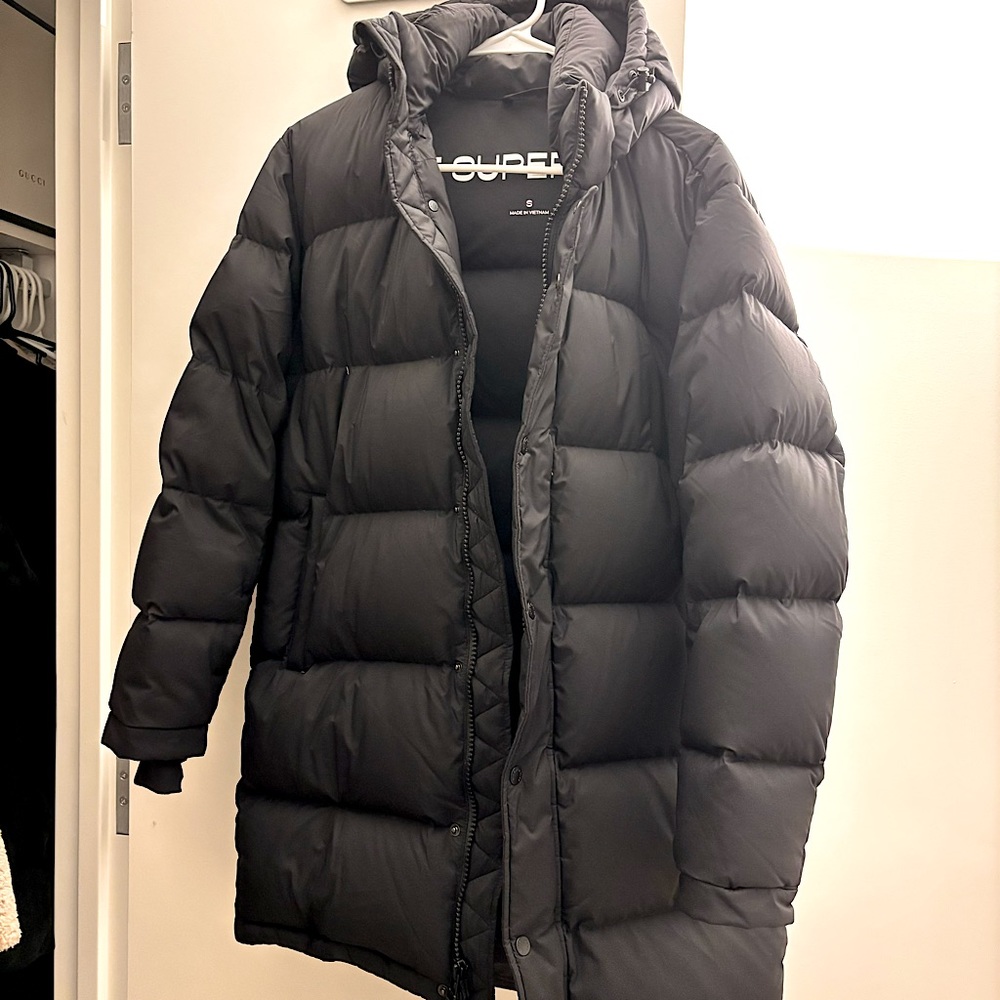 Super Puff mid length jacket